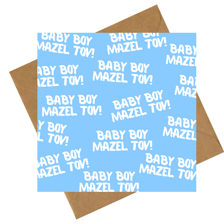 Baby Boy Mazel Tov
