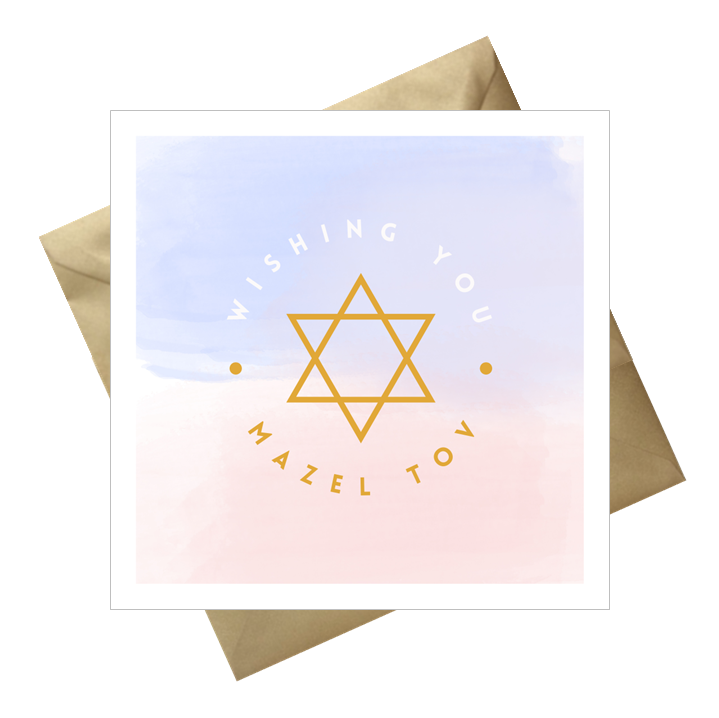 Wishing You Mazel Tov (Foil)