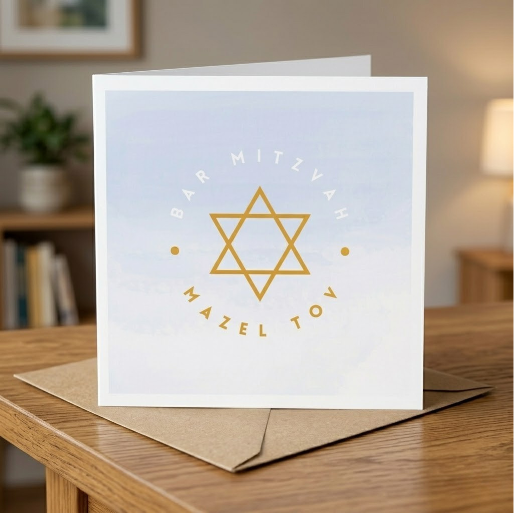 Bar Mitzvah Mazel Tov (Foil)