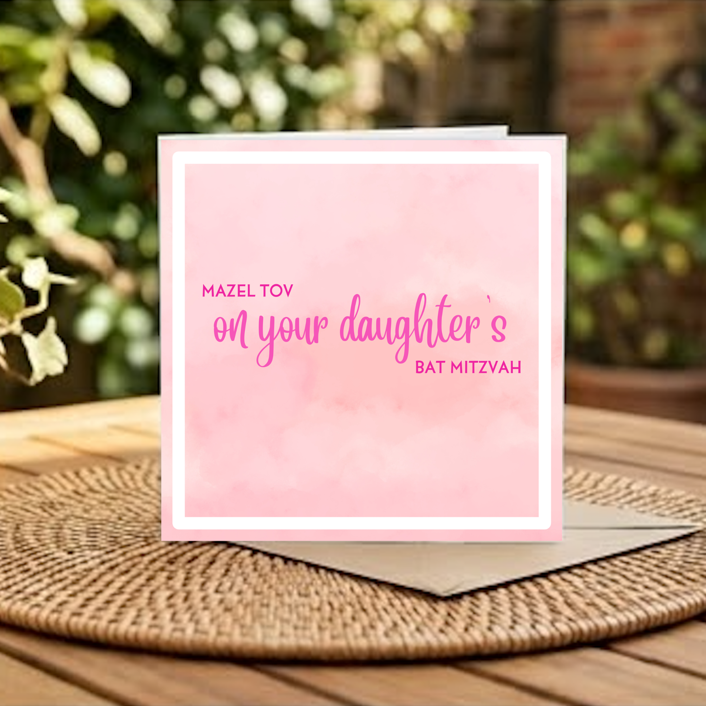 Daughter's Bat Mitzvah