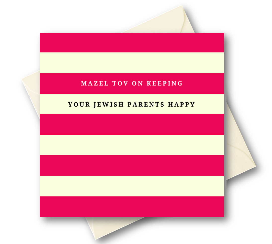 Keeping Jewish Parents Happy
