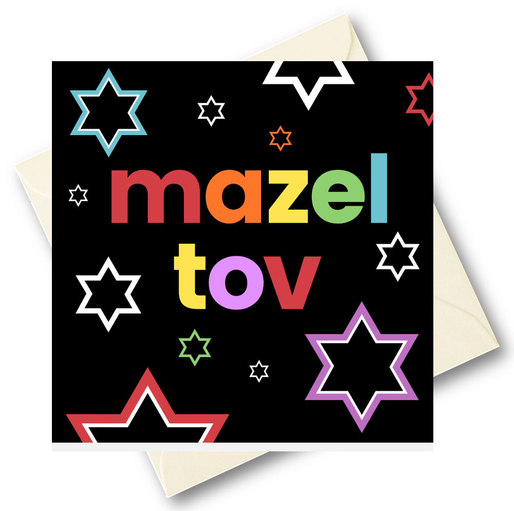 Rainbow Mazel Tov