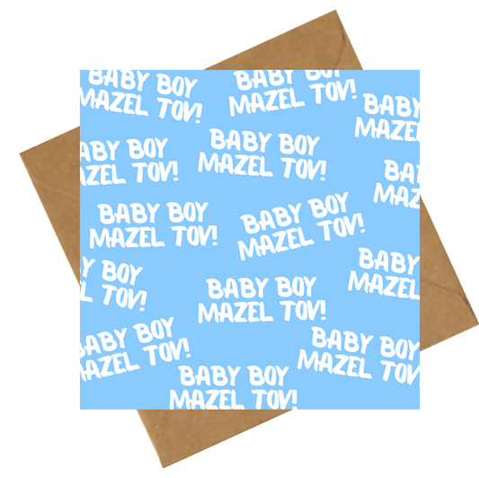 Baby Boy Mazel Tov